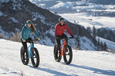 Mountainbiking im Schnee: Erobere beim Fatbiking die Trails